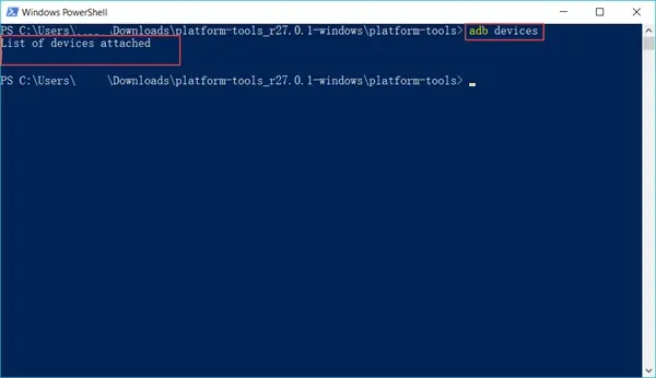 windows adb