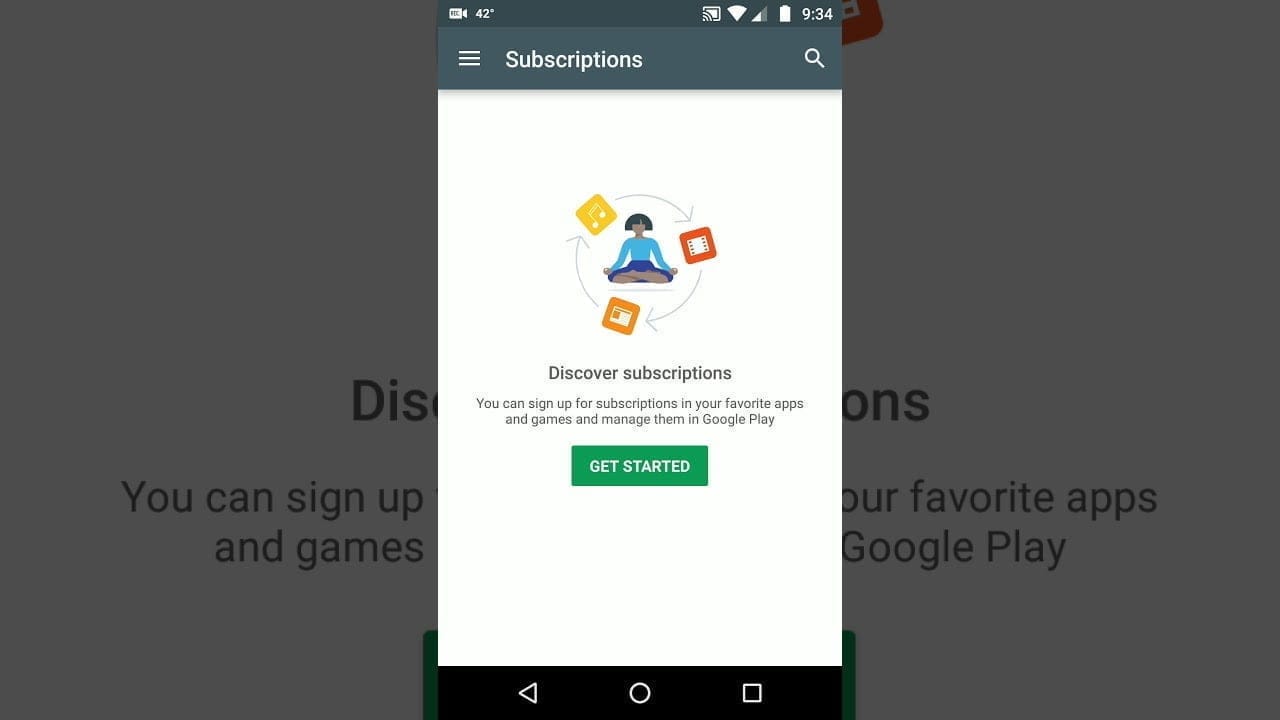 How to cancel a Google Play store subscription