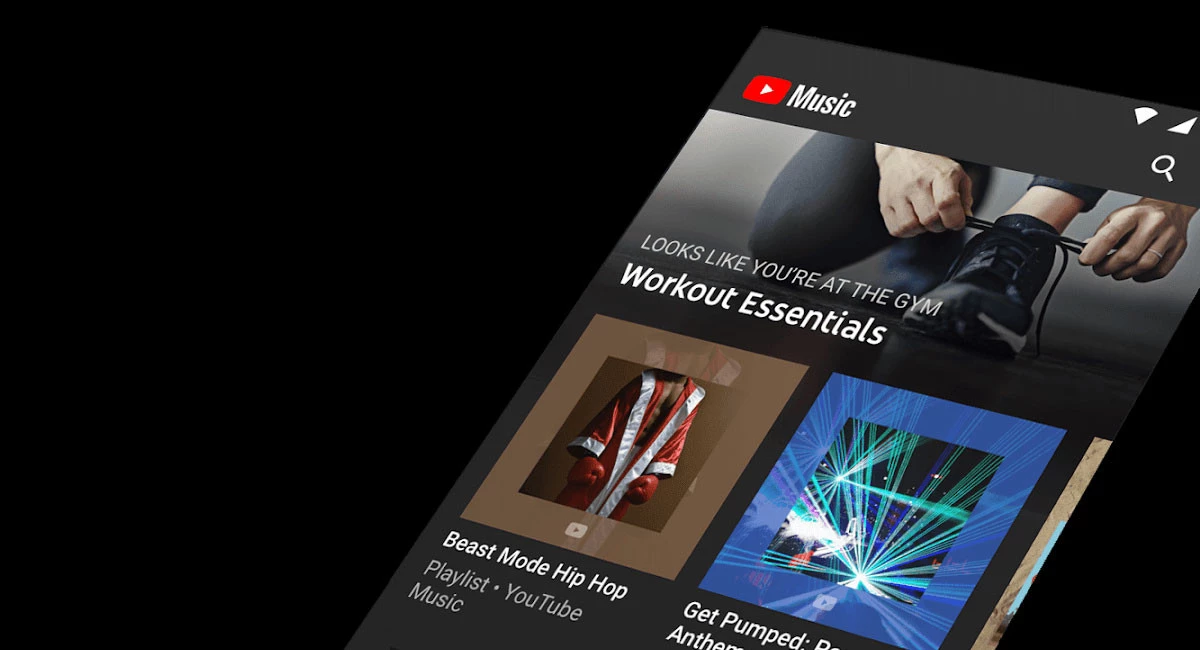 Updated setting tabs for Youtube Music