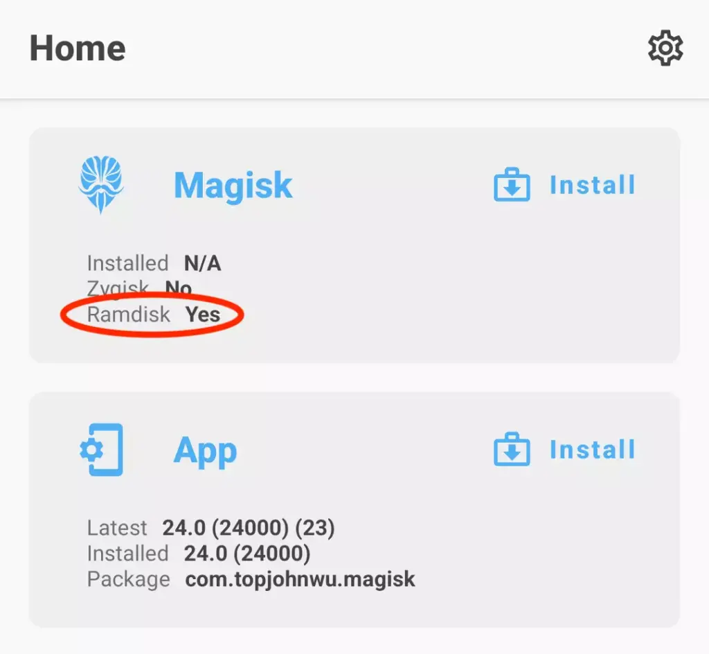 install magisk