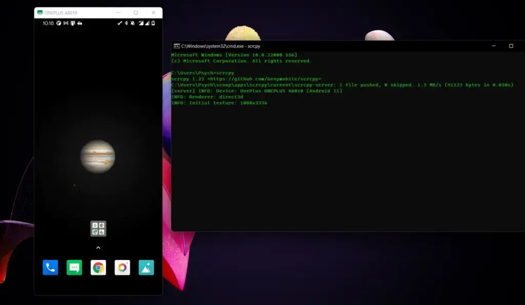 scrcpy android user