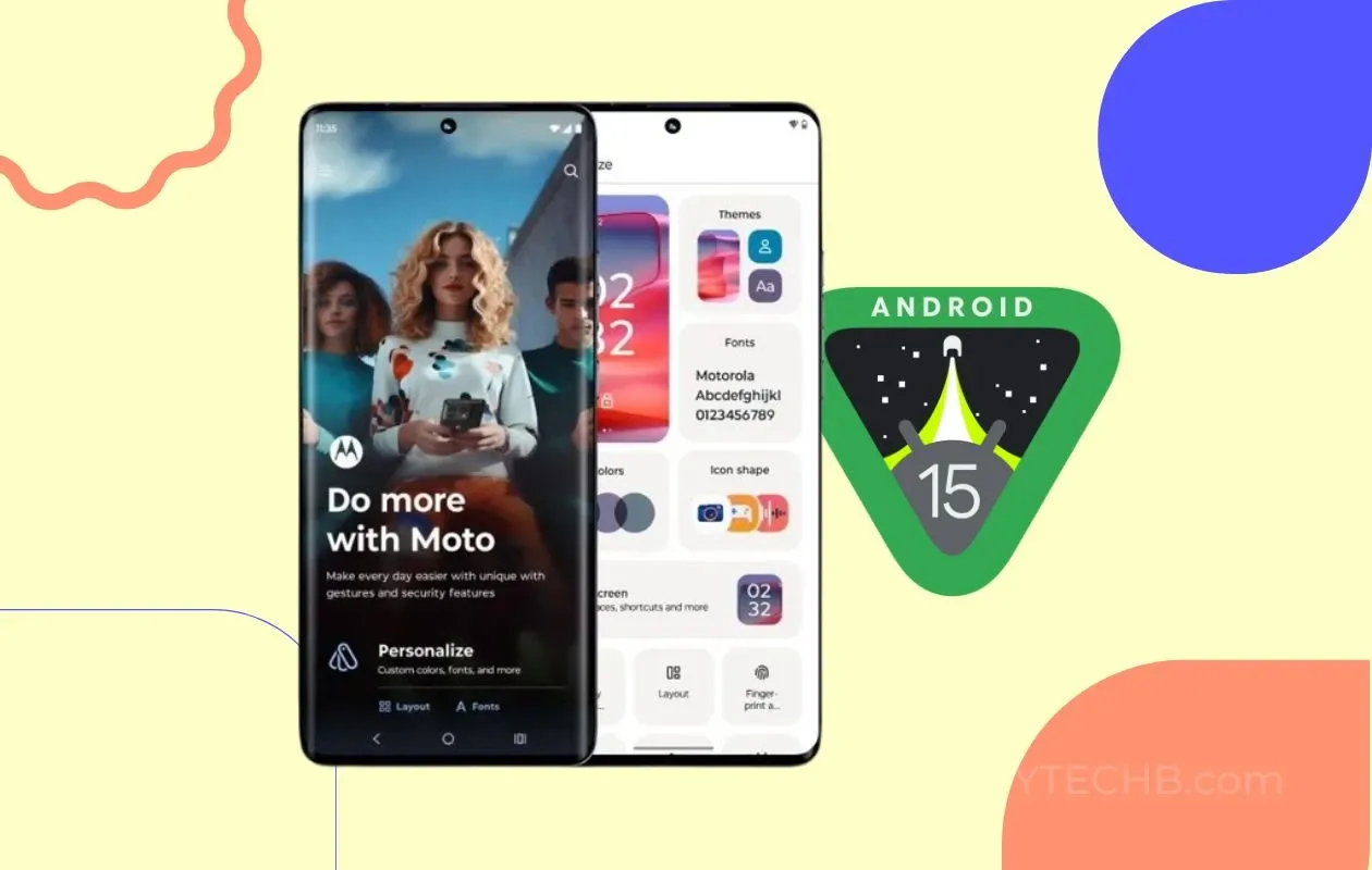 Officially, these seven Motorola phones will get Android 15.