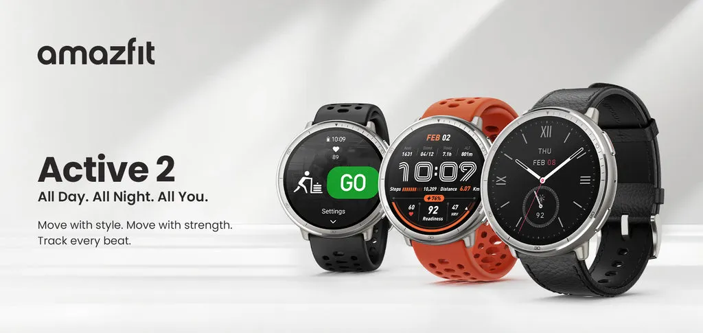 Amazfit Active 2 launches in Europe: €99 Smartwatch