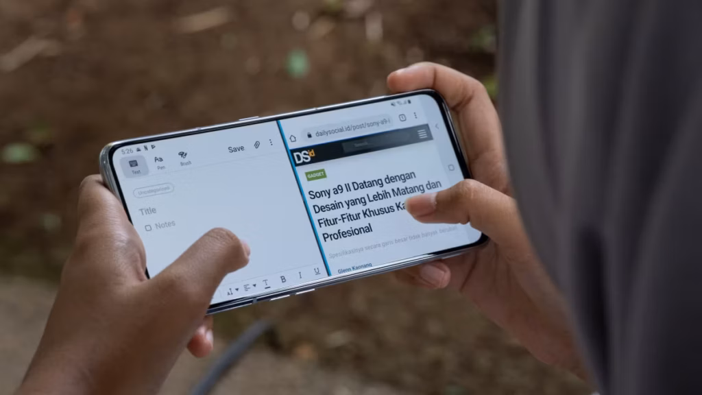 how to use split screen on ANdroid devices
