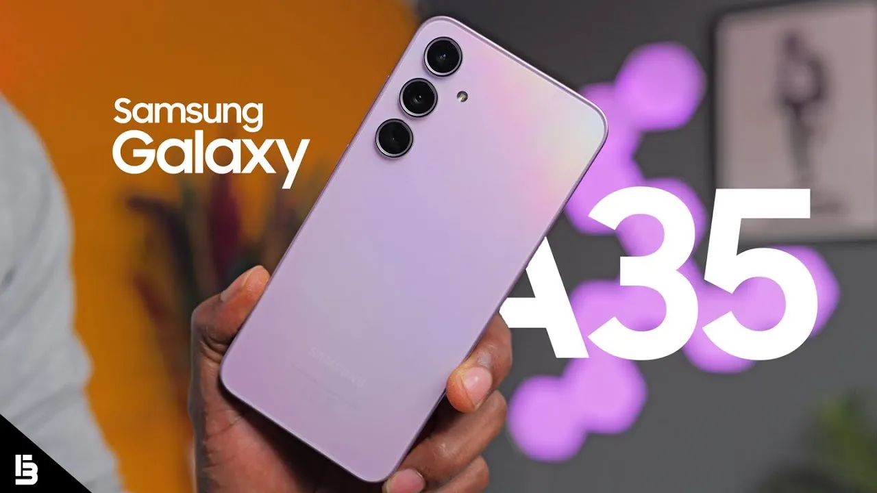 Samsung Galaxy A35 gets the OneUI 7 update