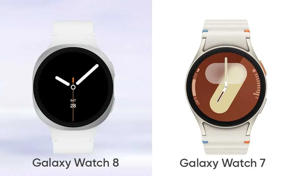 Samsung’s Galaxy Watch 7 vs Watch 8 – any significant differences?
