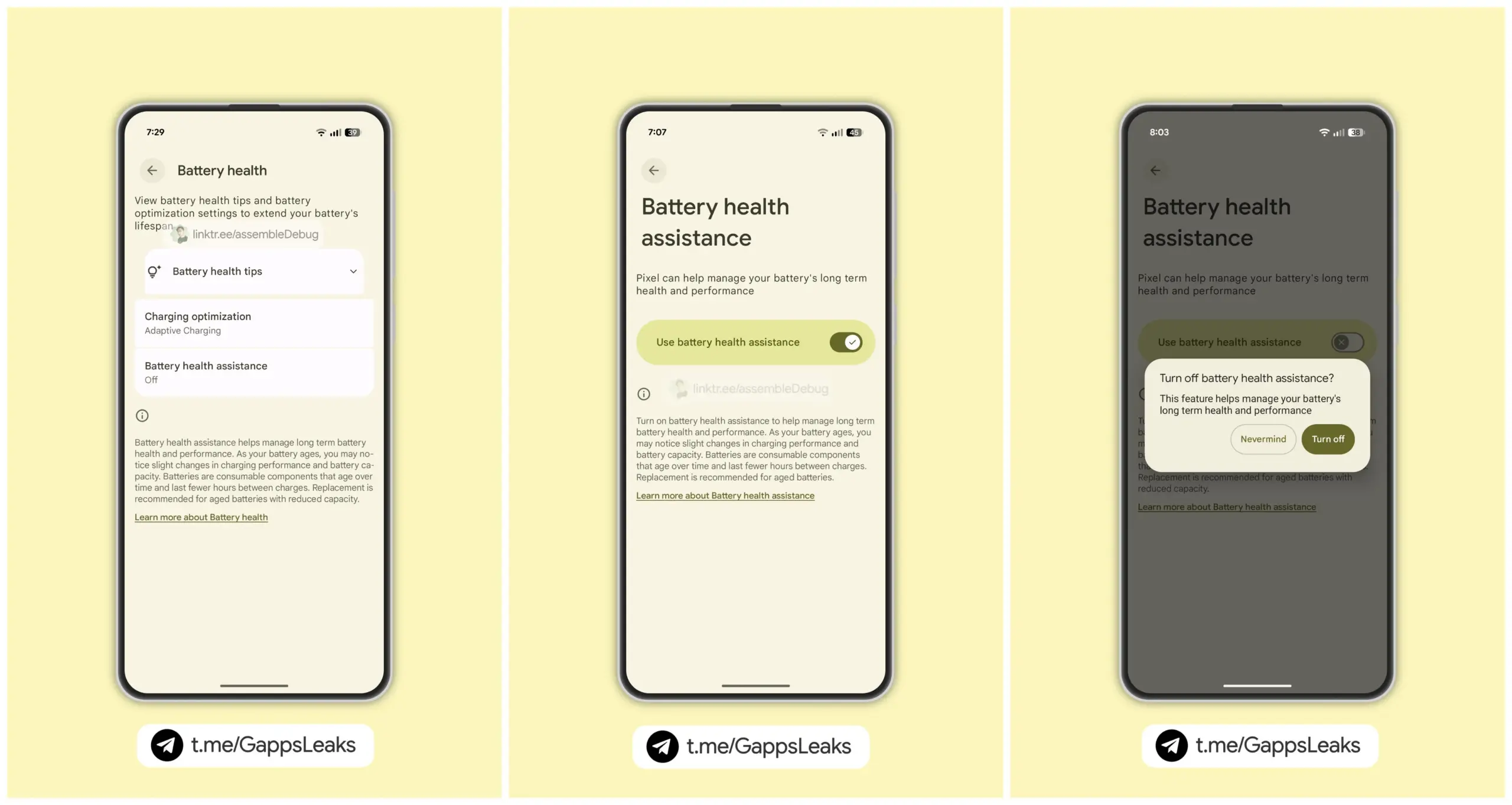 Battery Health Assistance coming to all Pixel devices