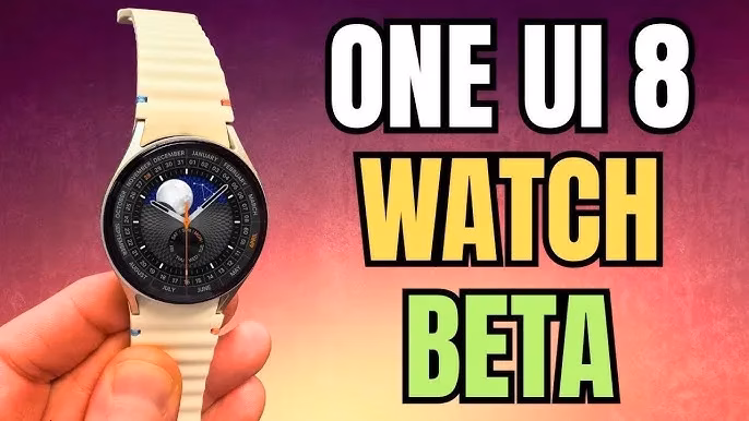 One UI 8 Watch Beta brings more design changes
