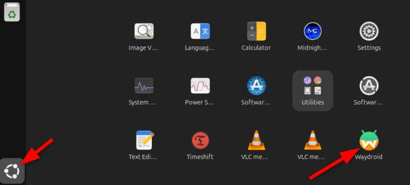 Waydroid on Ubuntu