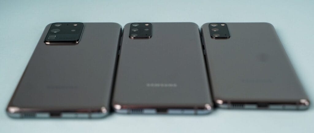 Samsung Galaxy S20 family profile e1760973033412