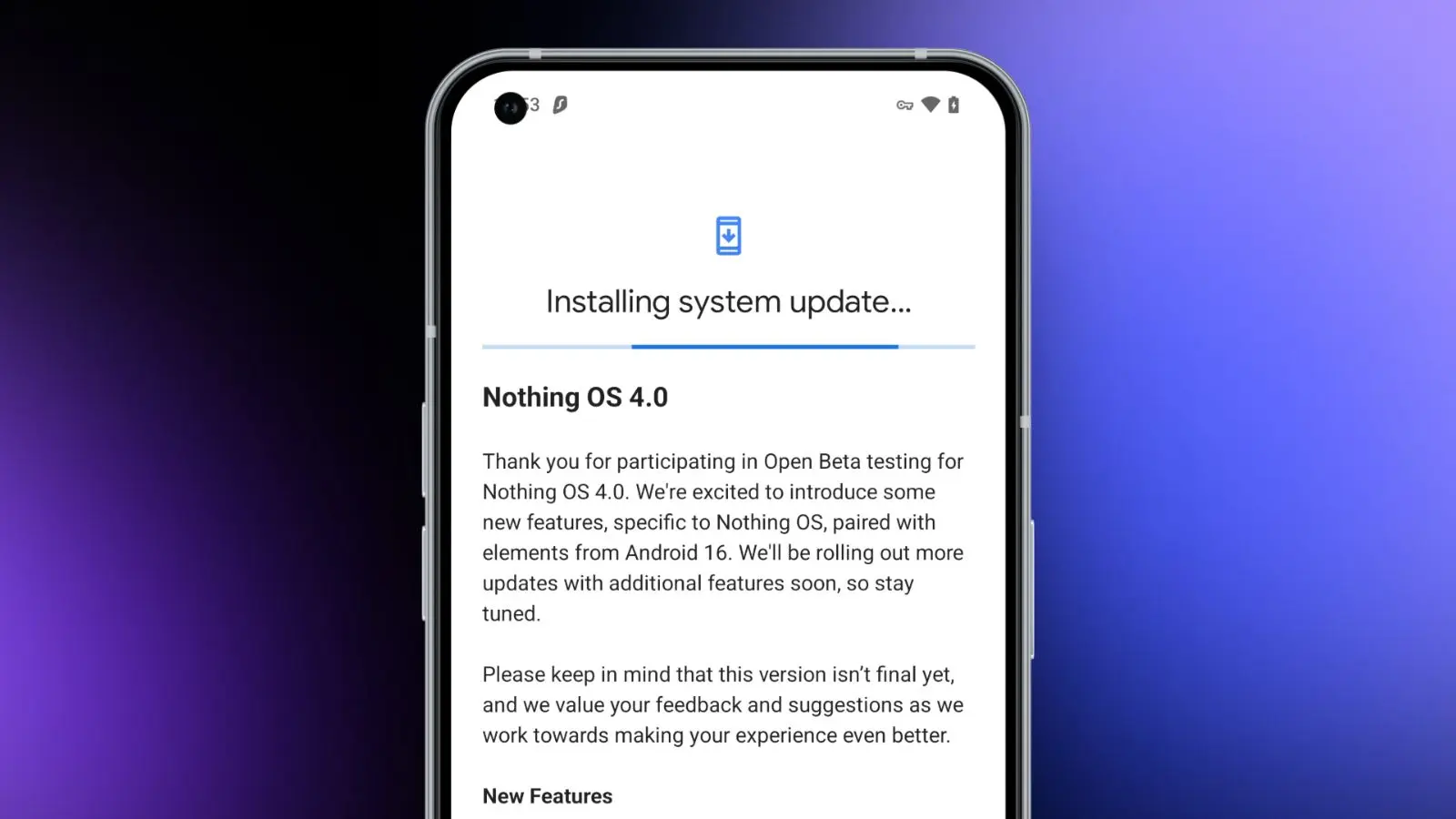 Nothing OS 4.0 open beta launched with AI app-building features