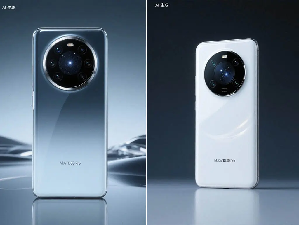 Huawei Mate 80 series leak teases redesigned camera bump
