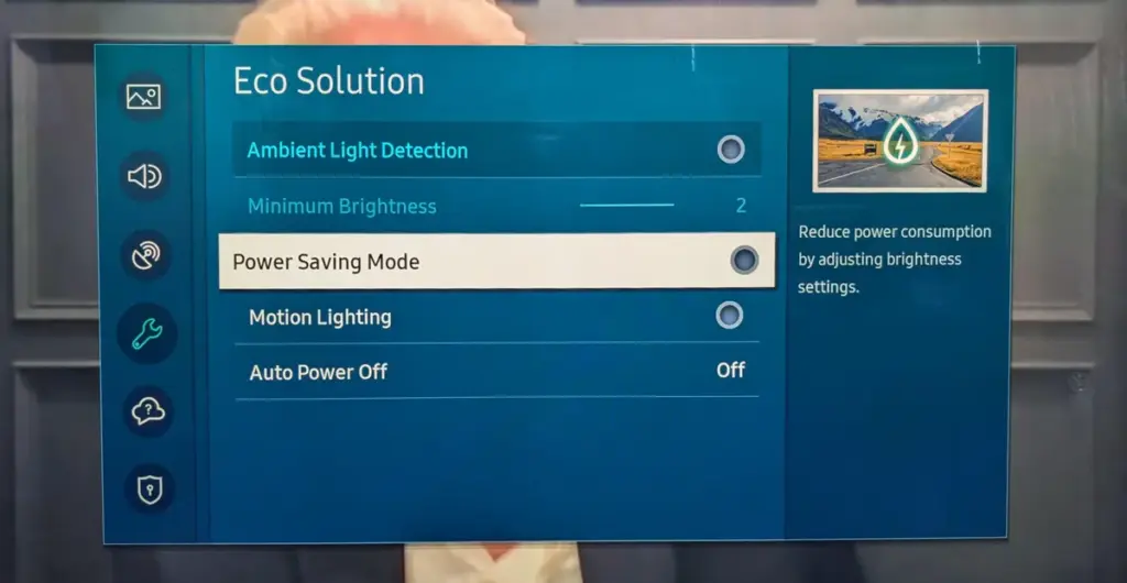 samsung eco mode