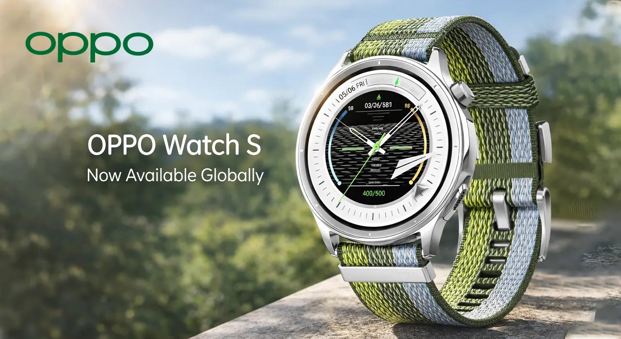Oppo Watch S debuts globally with a slim design, 3,000-nit screen, and powerful sensors