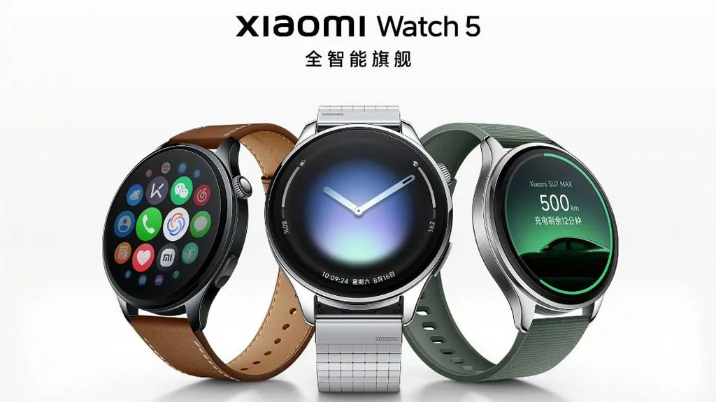 Xiaomi Watch 5 challenges Huawei wearables for battery life supremacy