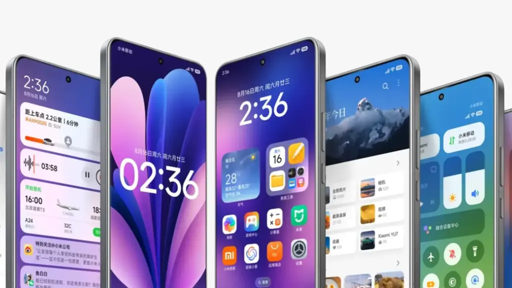 Xiaomy HyperOS 3 new UI icons iPhone like
