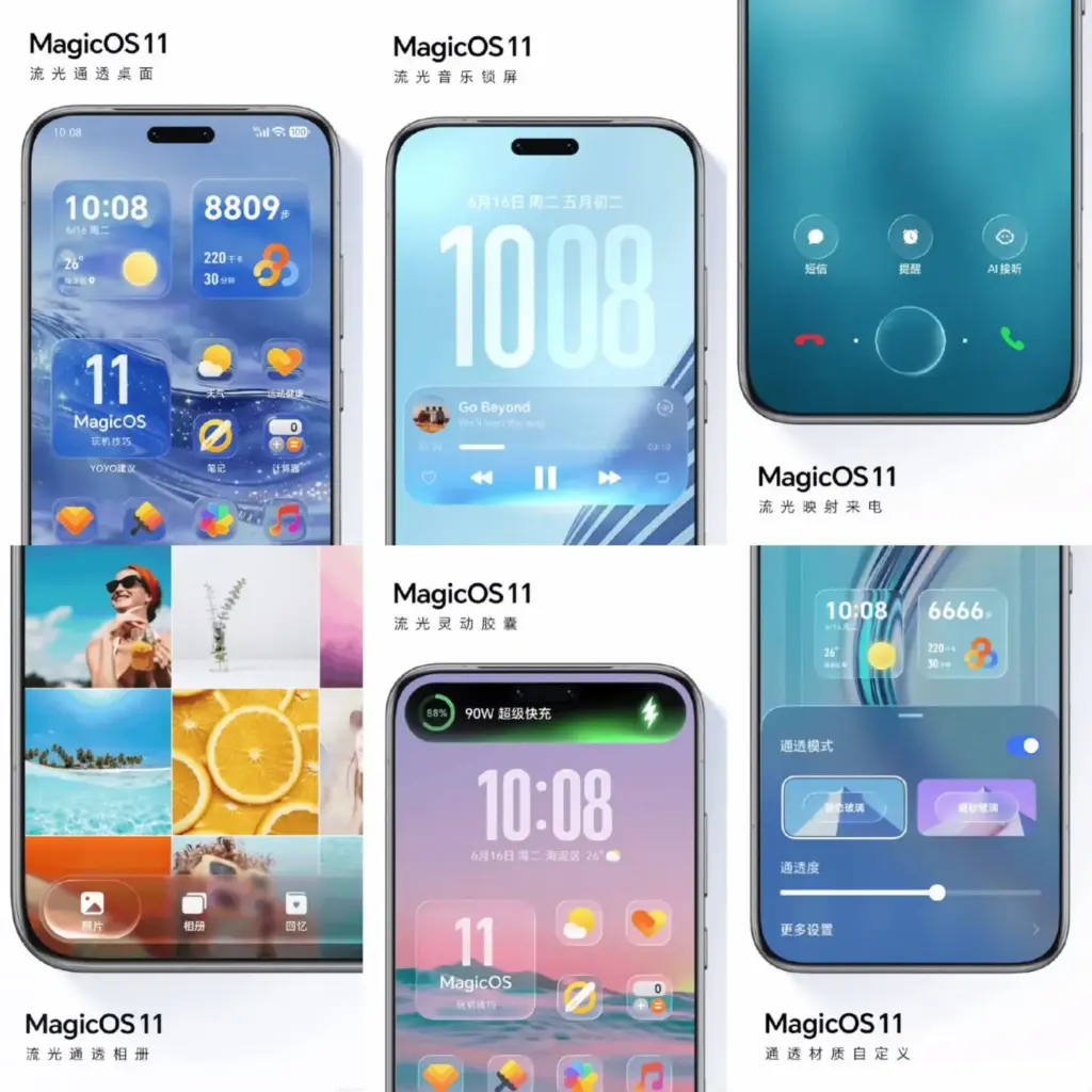 magicos11 ui changes
