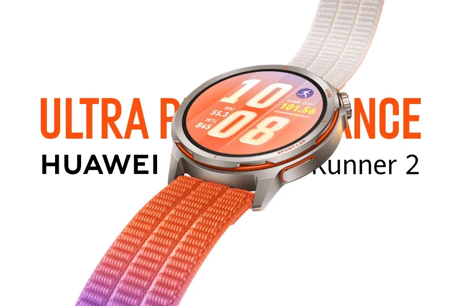 Huawei Watch GT Runner 2 in orange